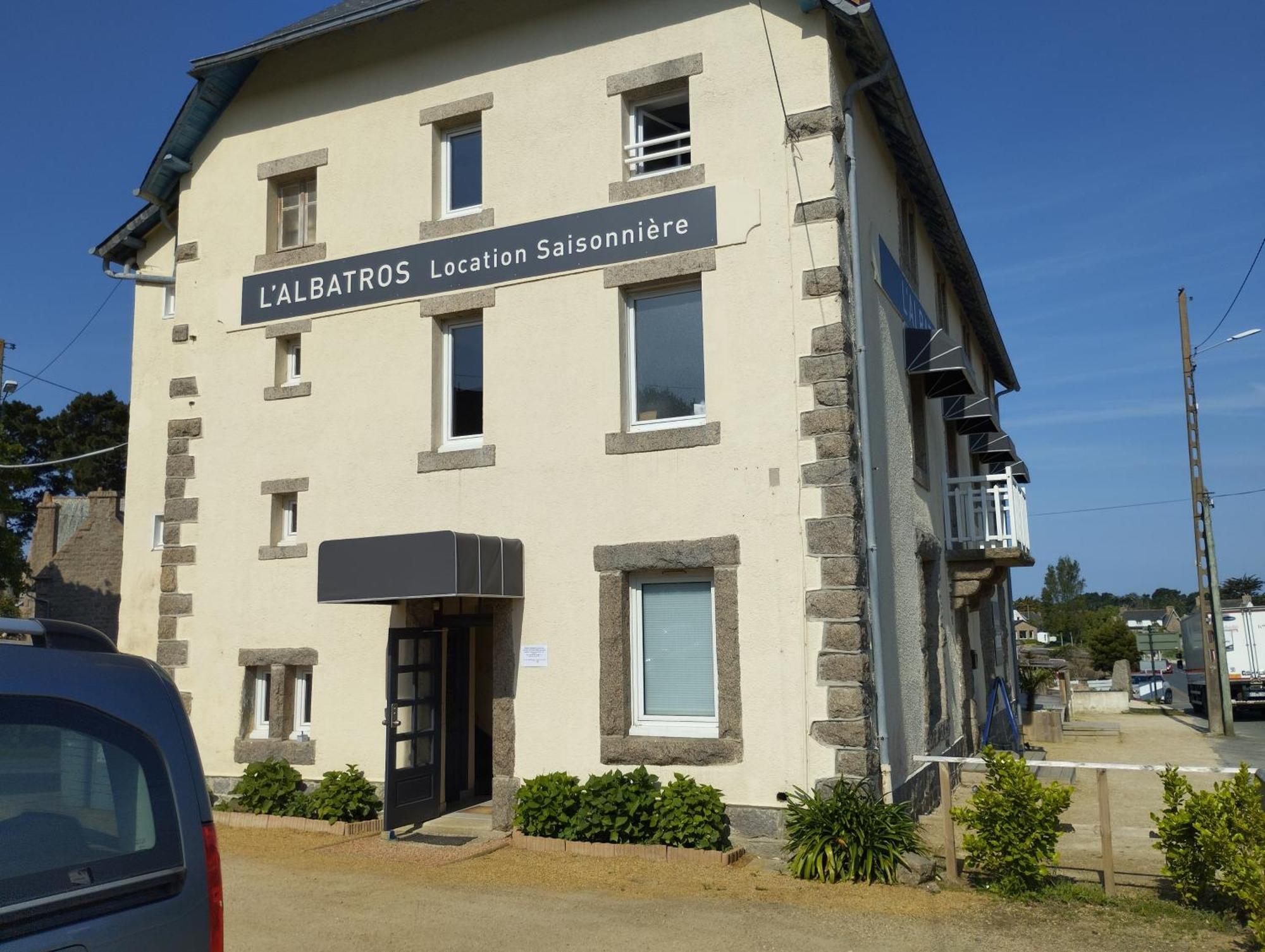 L'Albatros Hotell Perros-Guirec Eksteriør bilde